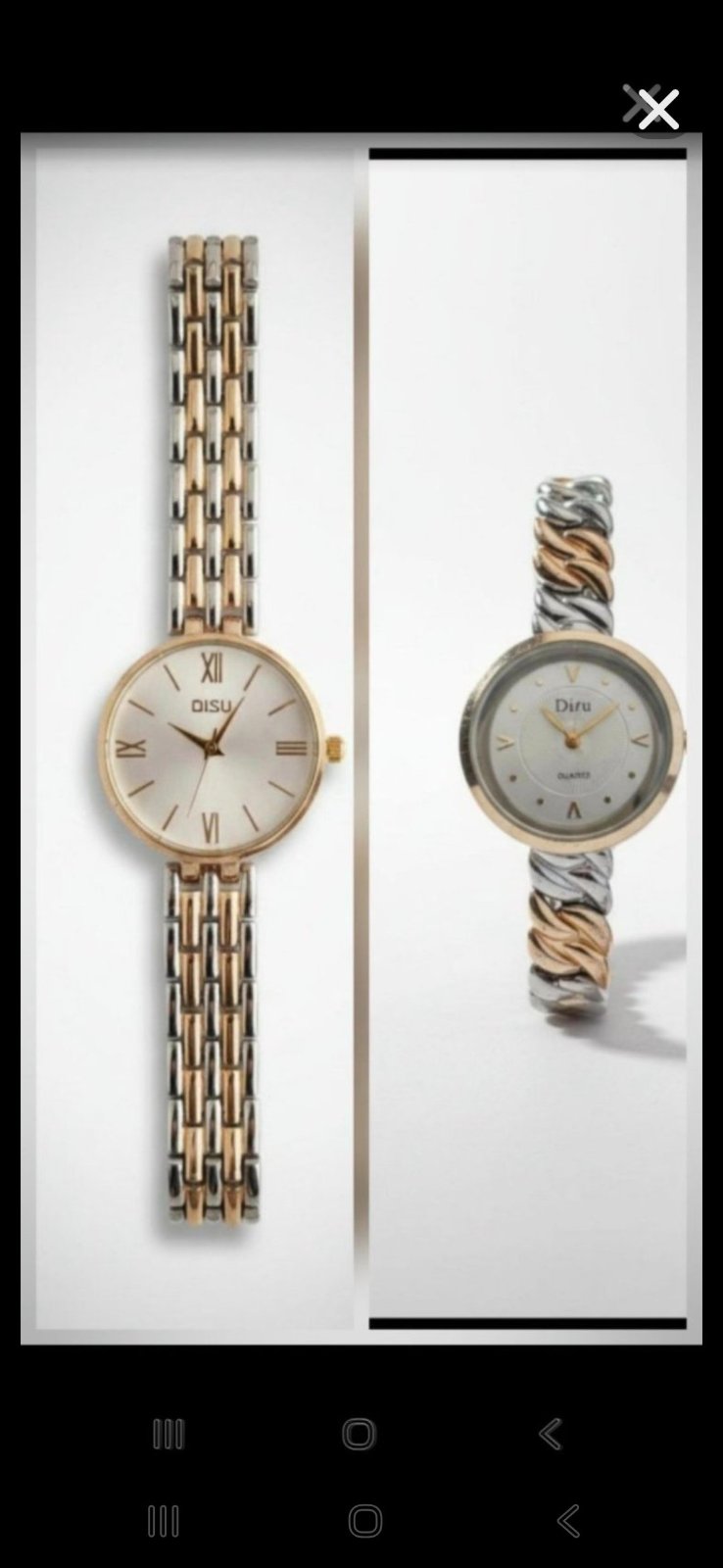 Deux montres 