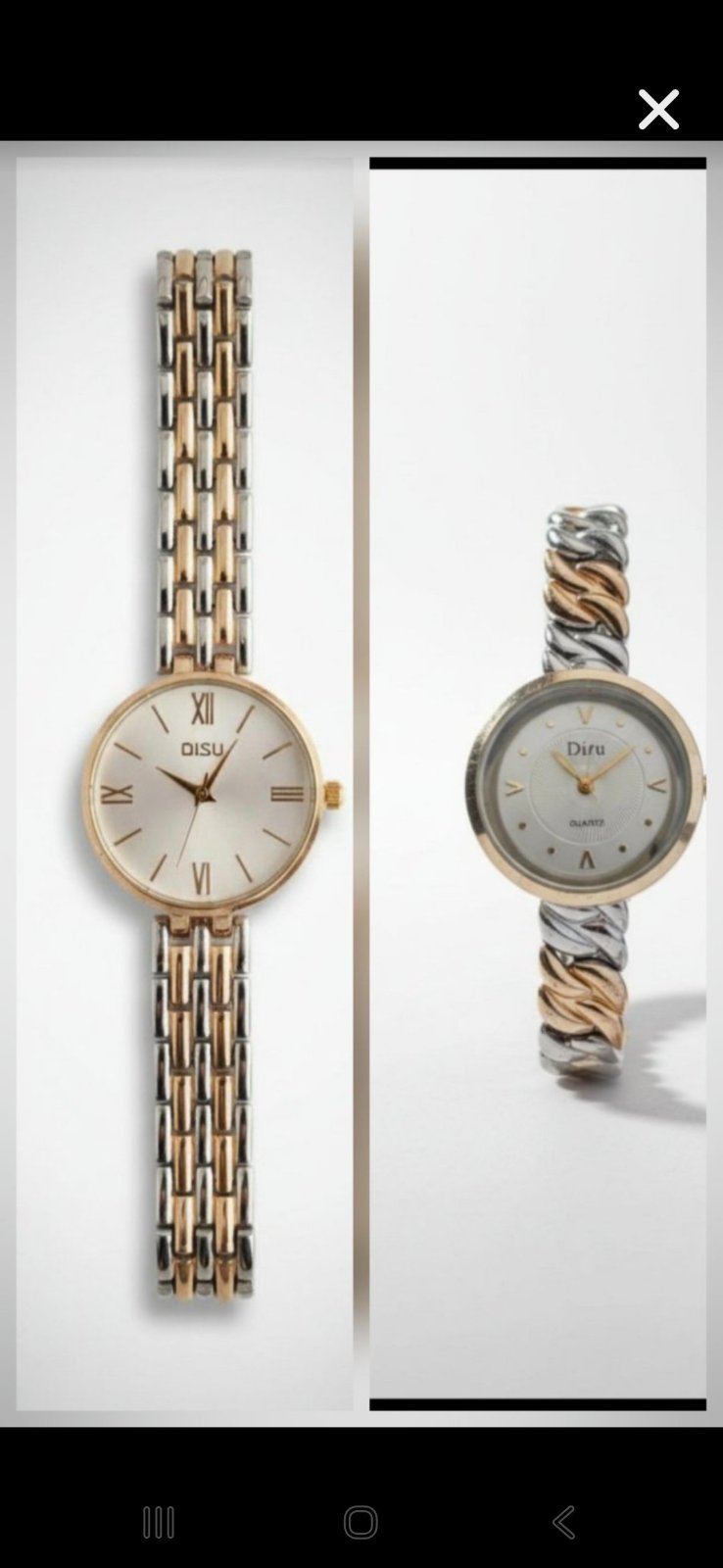 Deux montres 