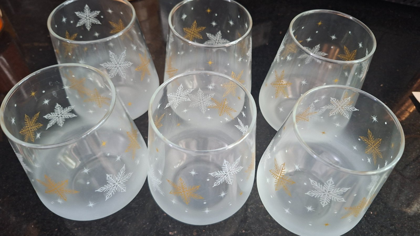 6 verres