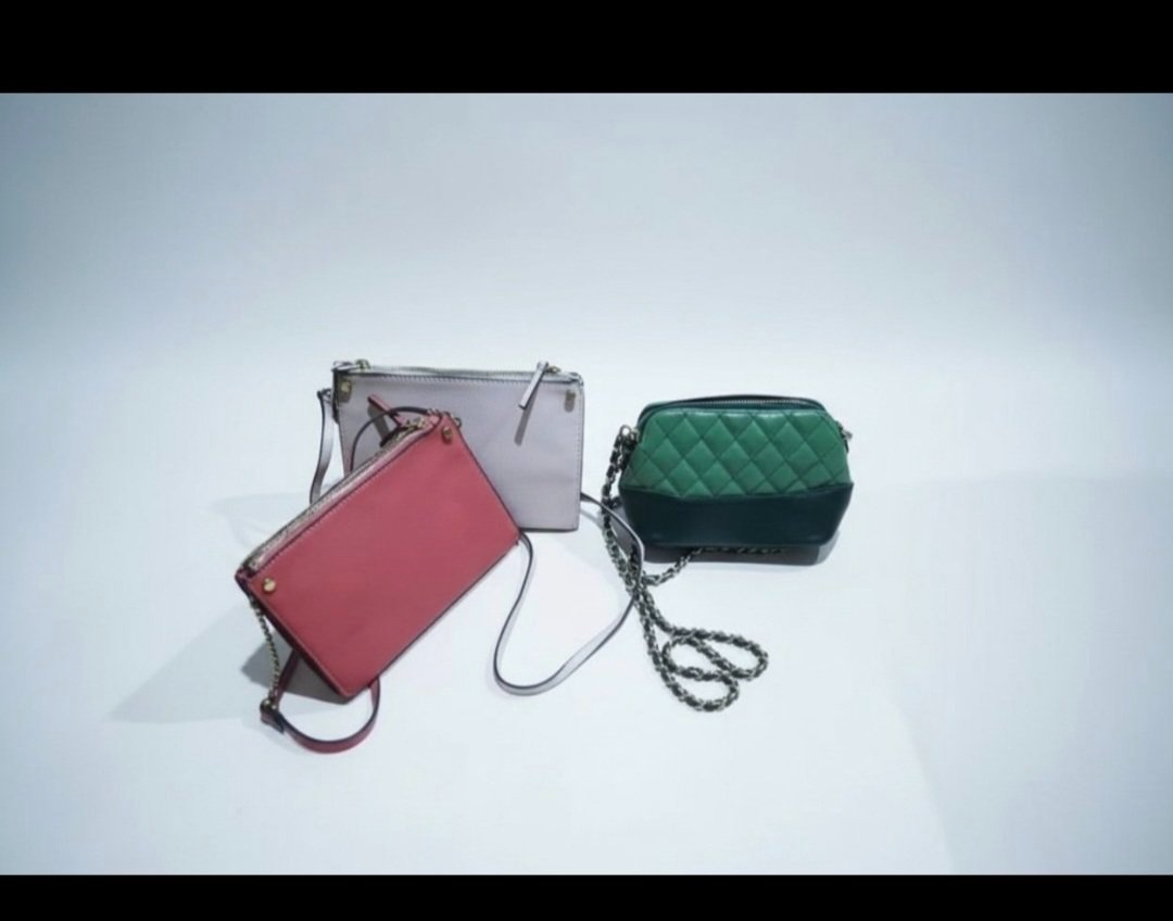 Lot de trois sac à bandoulière 