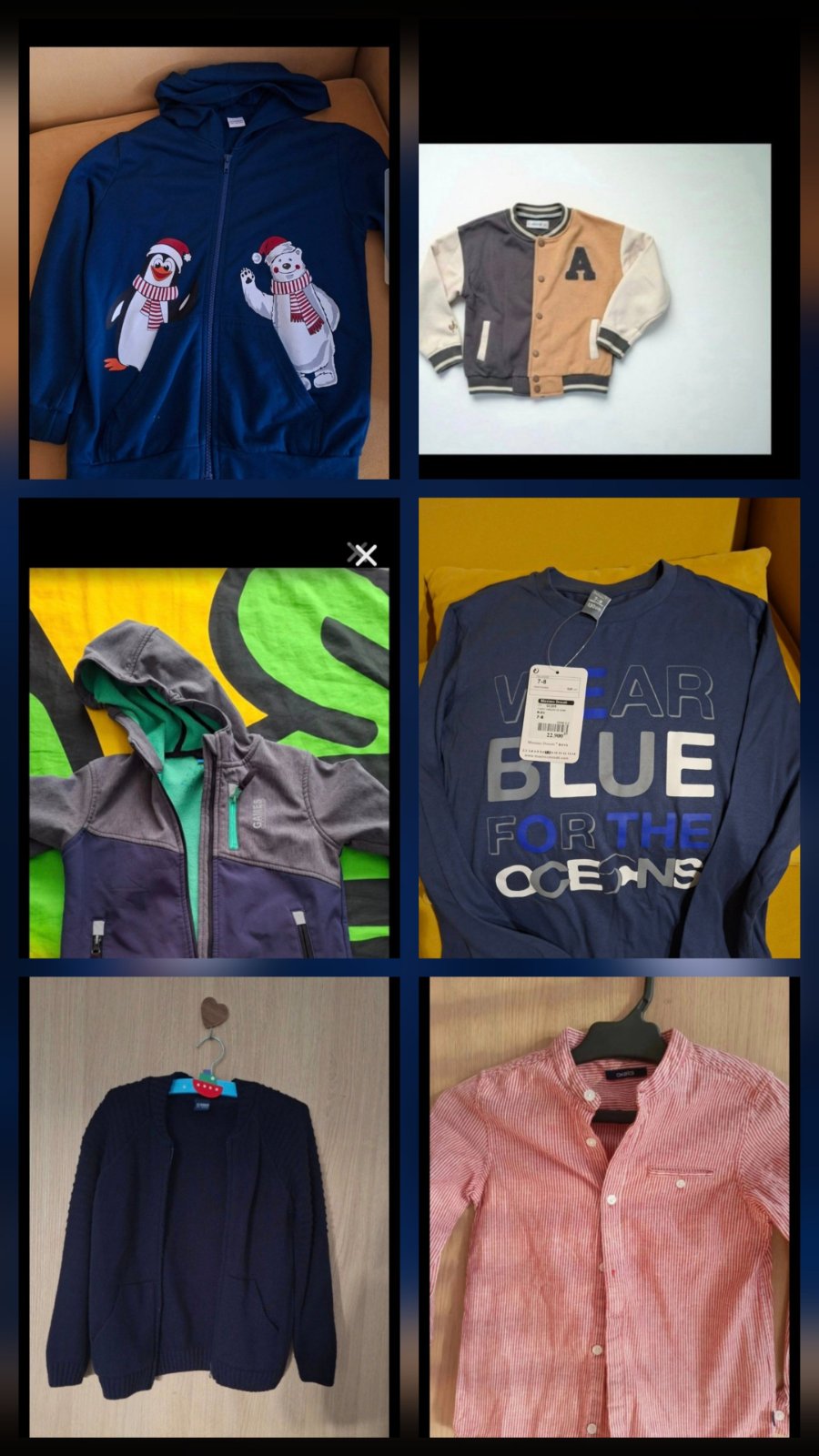 Lot de vêtements 
