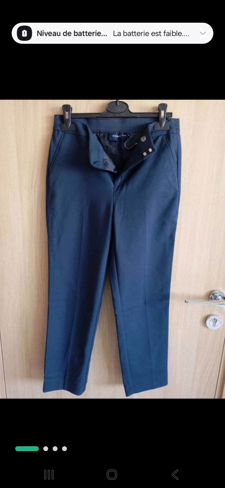 Pant à cheville 
