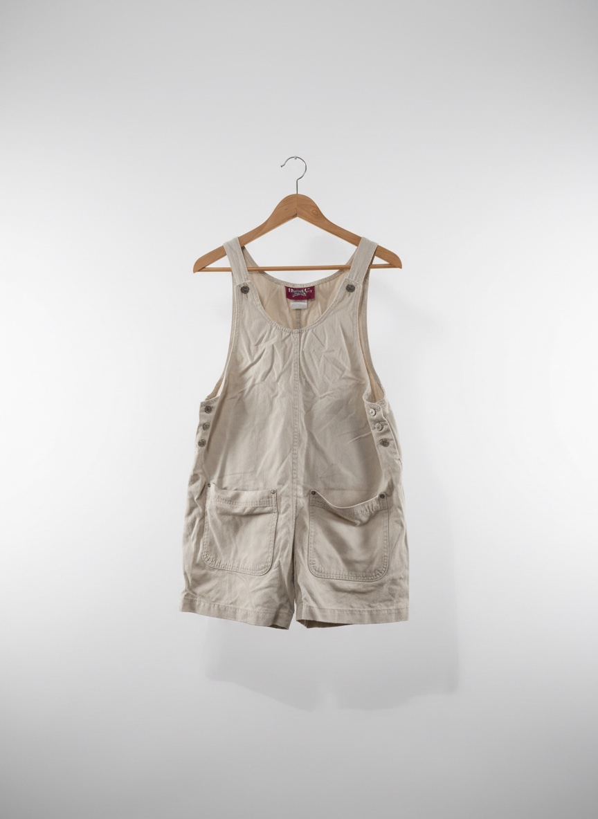 Salopette beige 