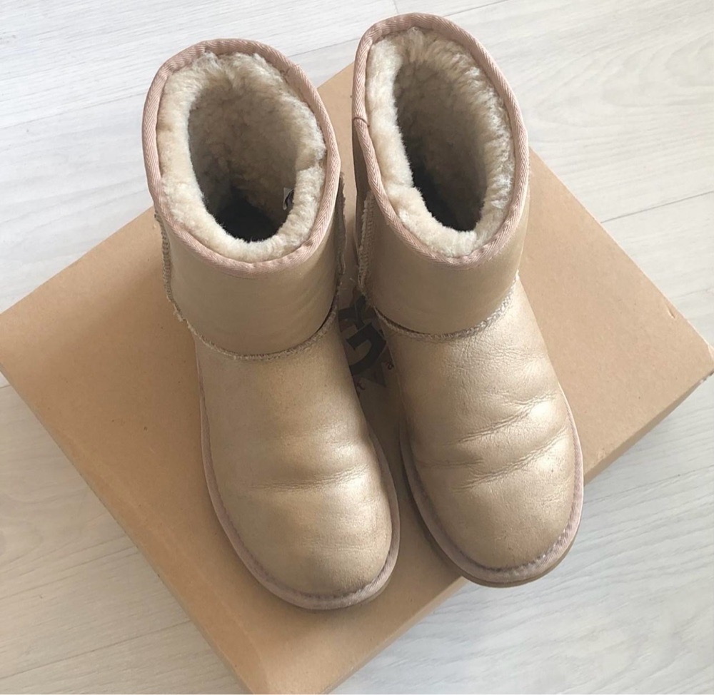 Boots damen en beige claire