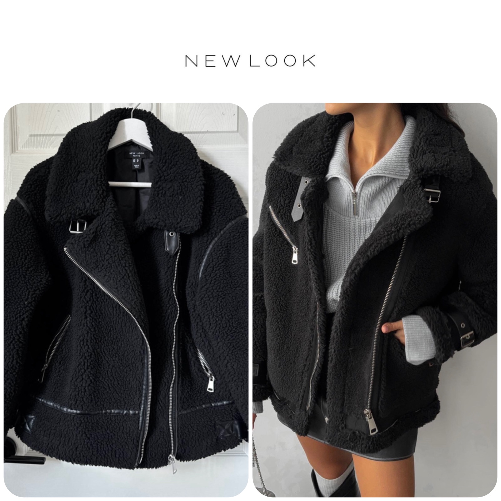 Veste aviateur noir 