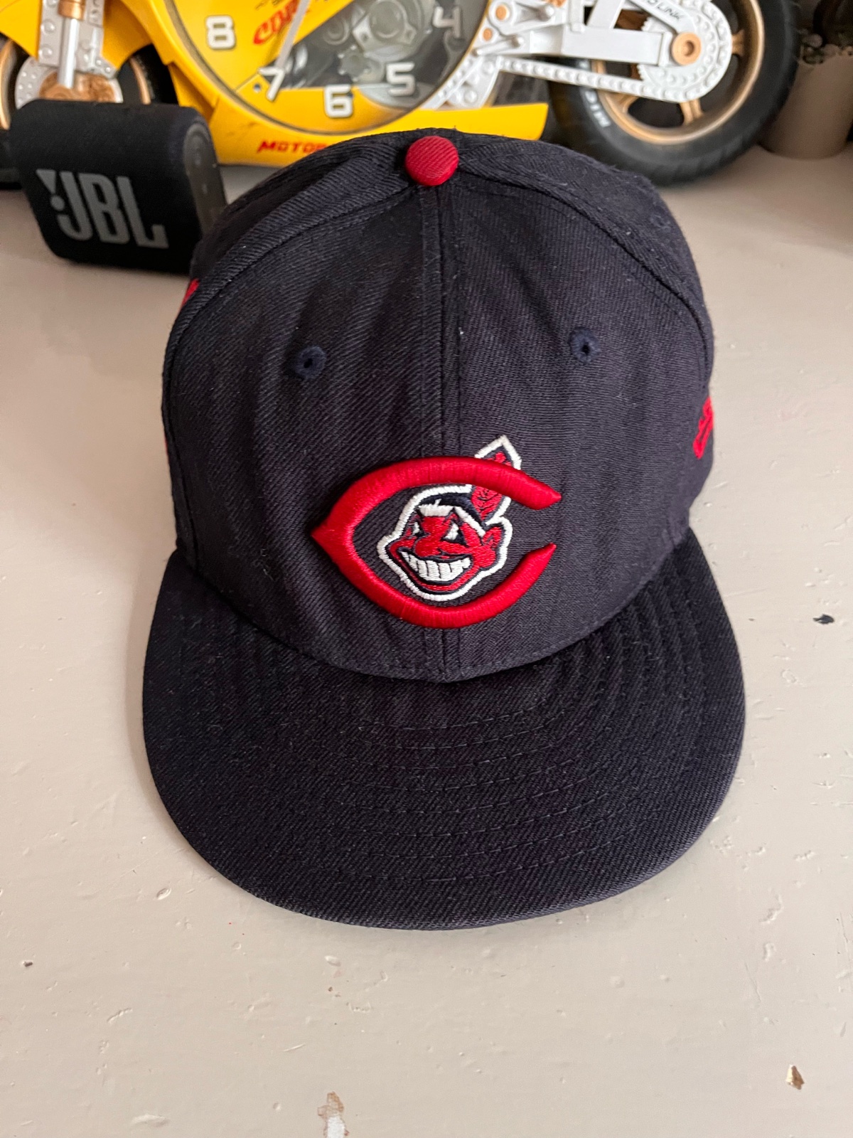 Vintage New Era Cleveland Indians Fitted Hat