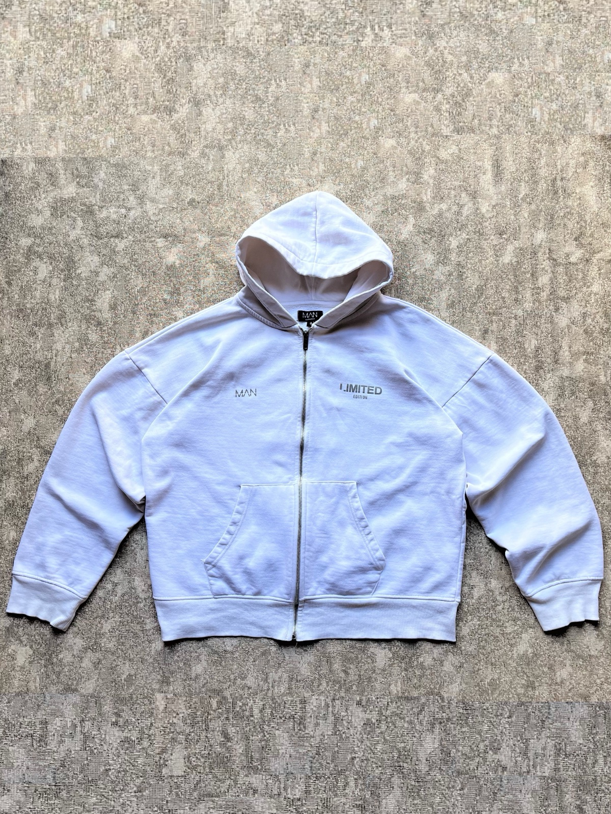 Zip-Up Hoodie boohooMAN