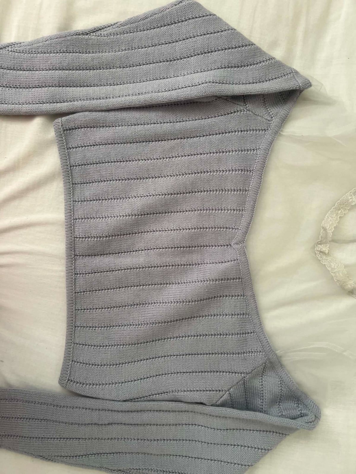 Top avec col transparent 