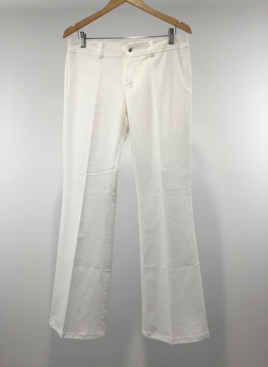 Pantalon blanc cassé Motivi 