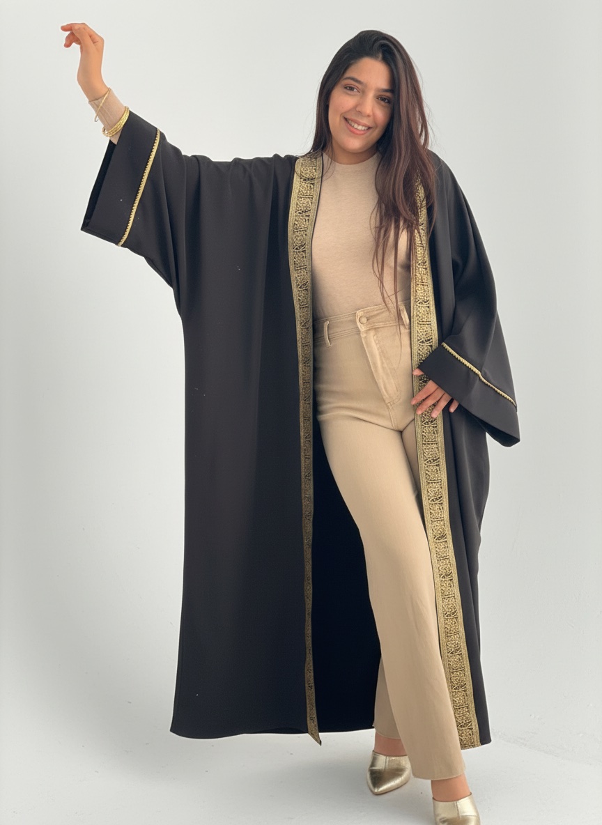 Abaya noirpour l'eid