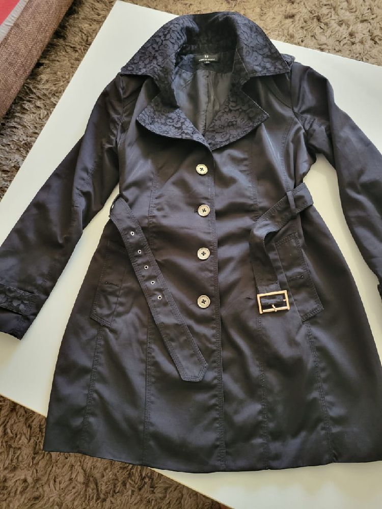 Trench-coat noir 