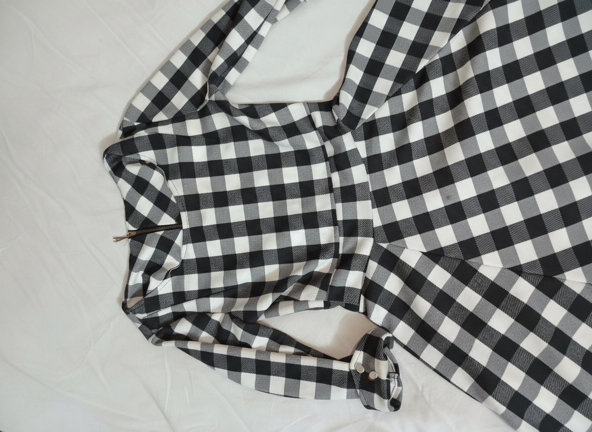 Robe à carreaux 