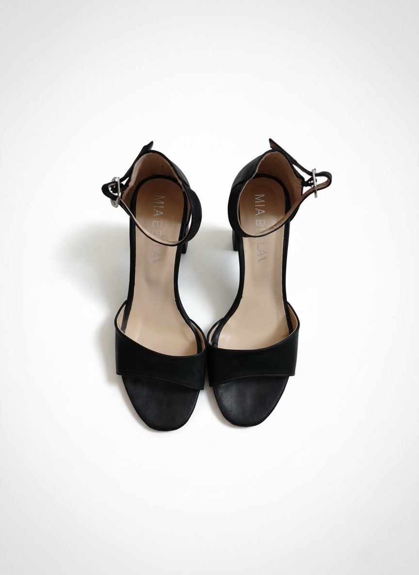 Talon femme noir
