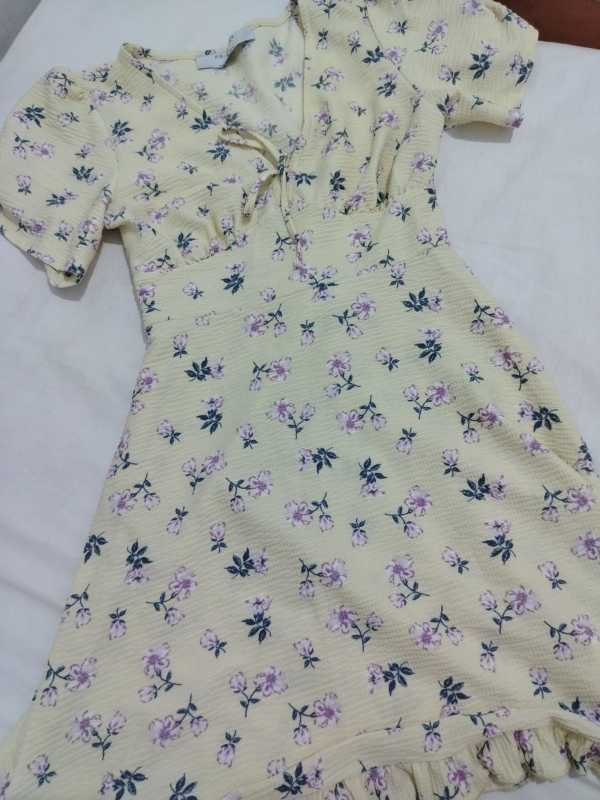 Robe été Primark jaune 