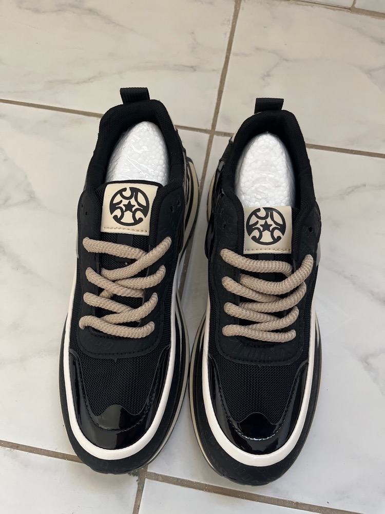 Basket homme noir