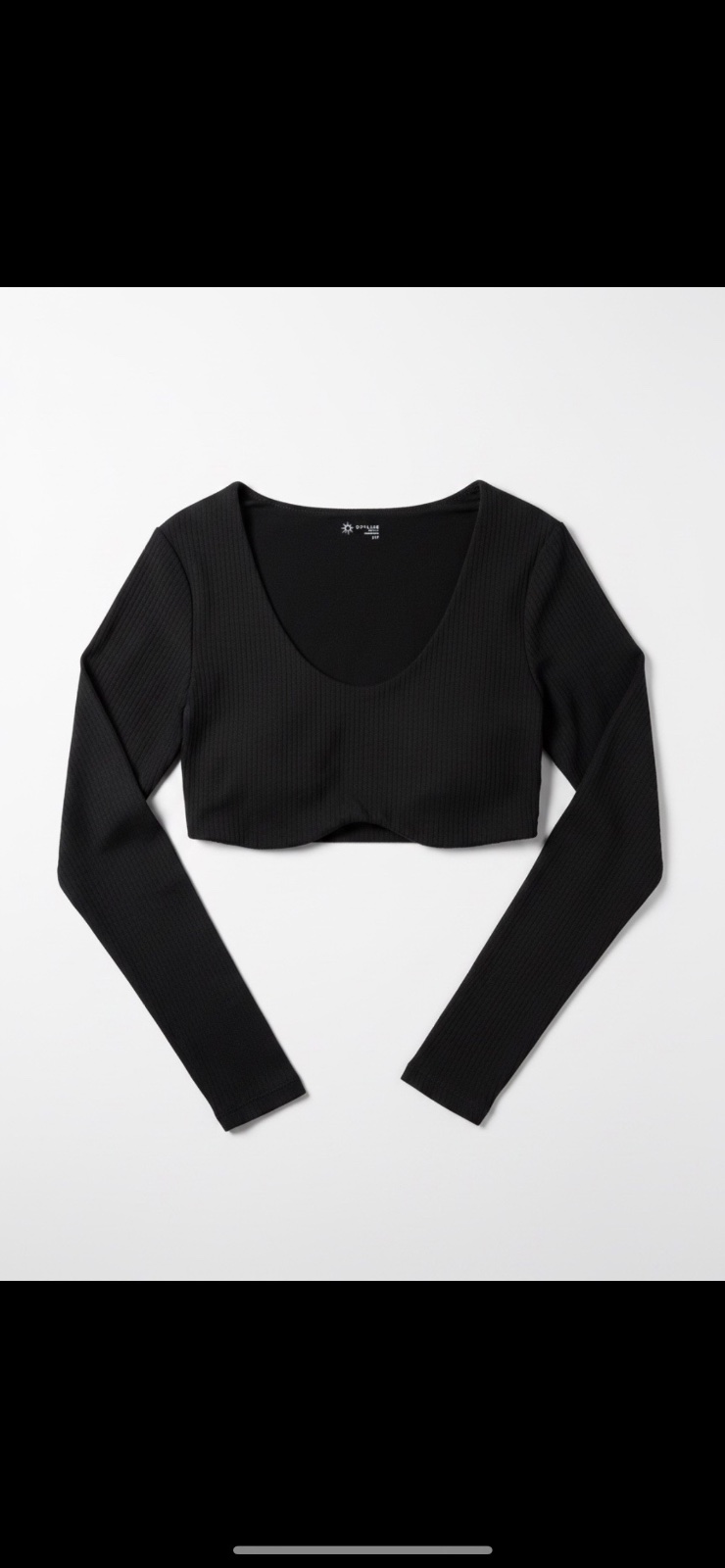 Pull noir style top🖤