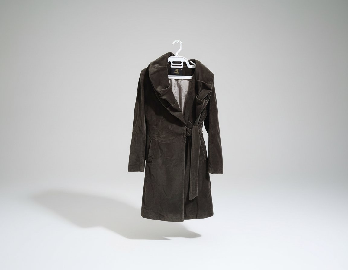 Manteau marron foncé 