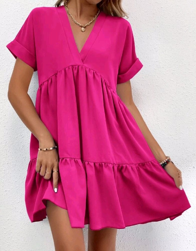 Robe courte ample shein