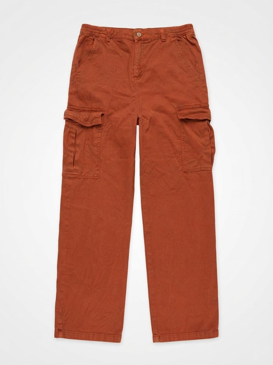 Pantalon marron cargo