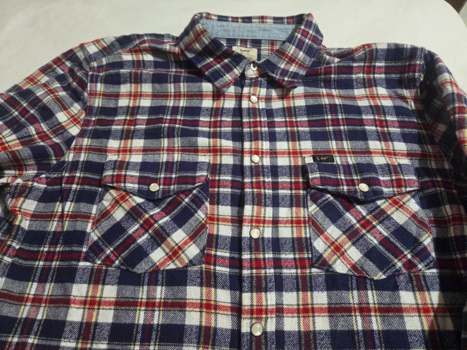 Chemise flannel . Taille L 