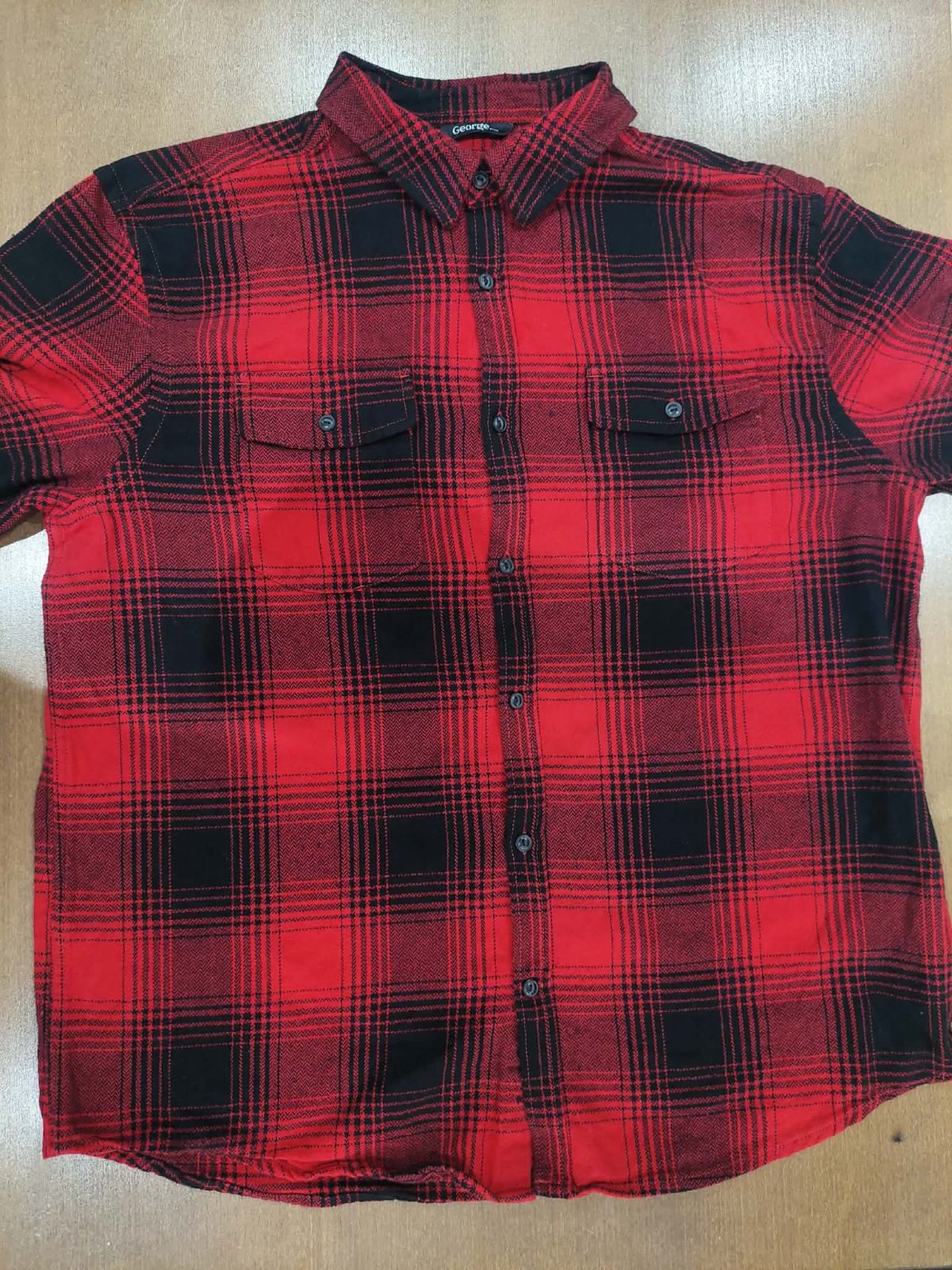 George . SurChemises hiver . Carreaux. Taille L 