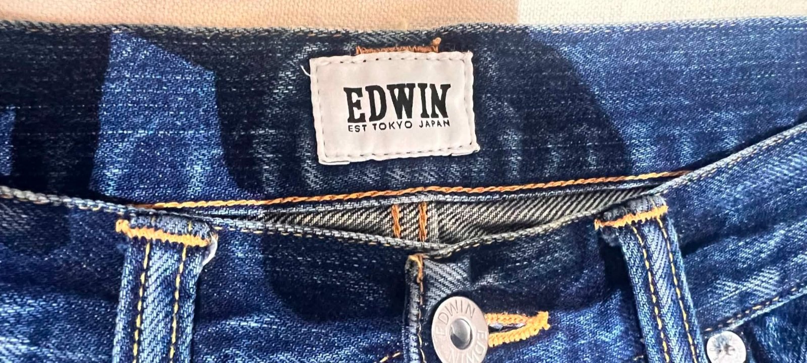 Jean Edwin 🇯🇵 . Selvedge 100 % cotton .