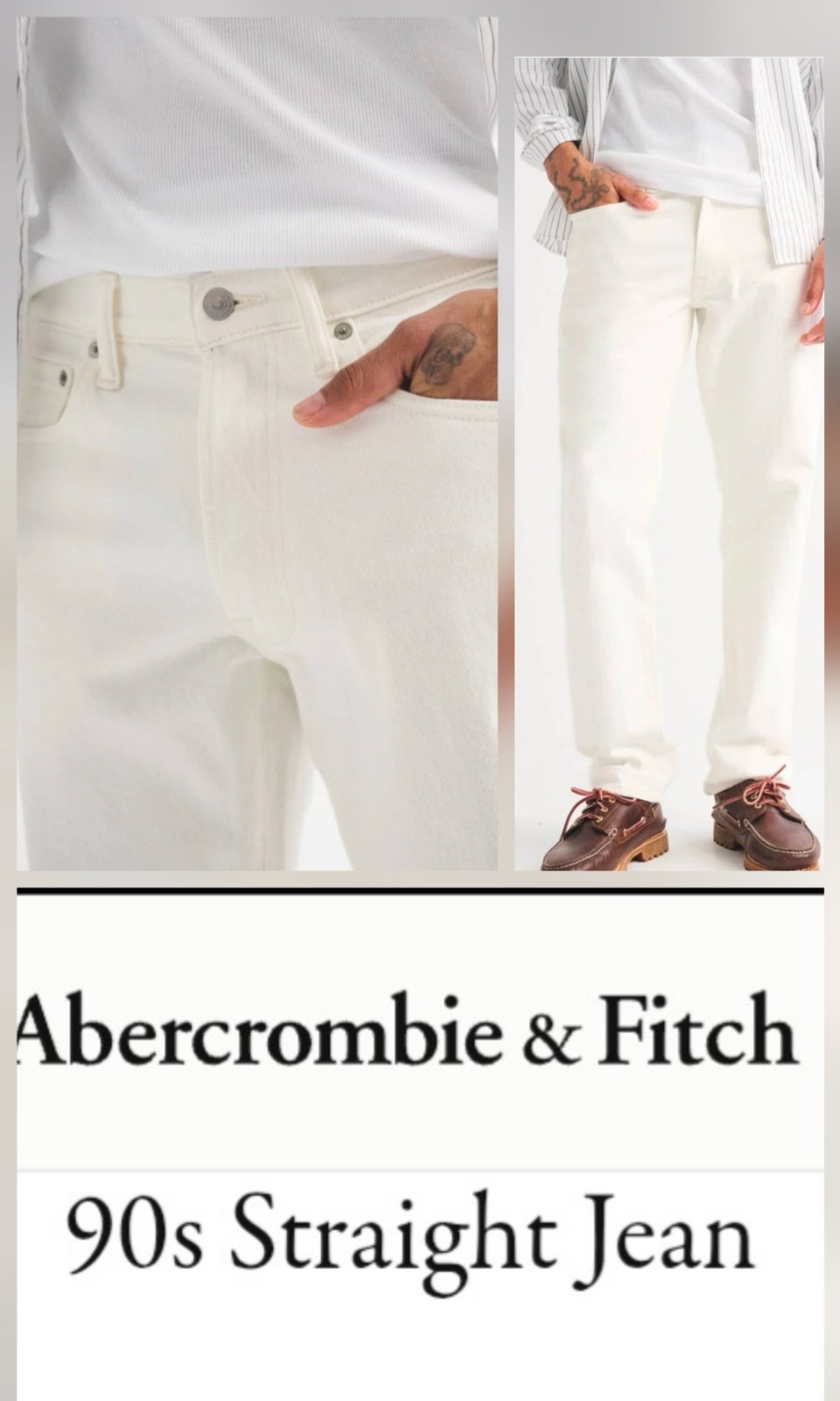 Abercrombie & Fitch . Modele straight. Taille w 34 . L 32 
