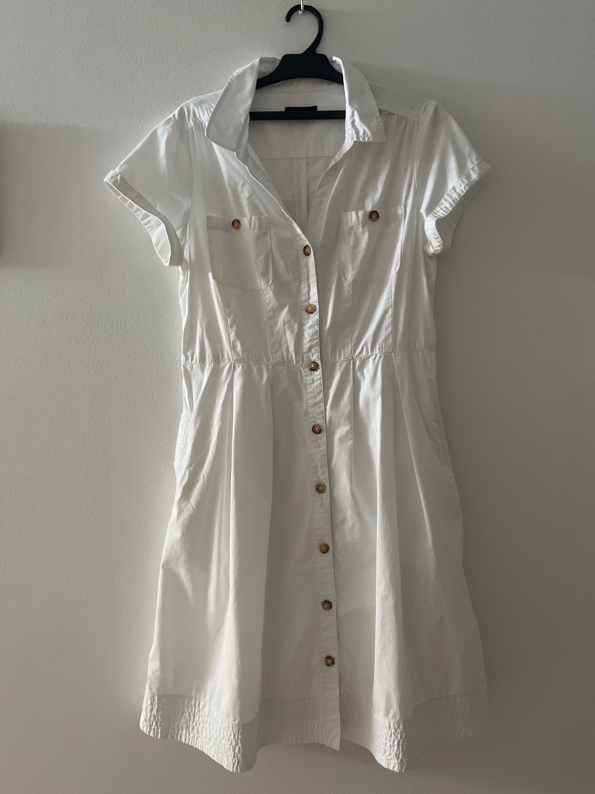 Robe chemise blanche 