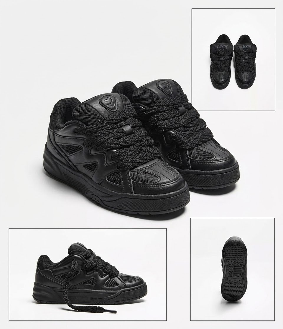 Black shoes
