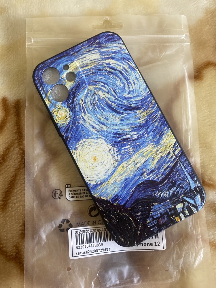 Cache VAN GOGH  Iphone 12 