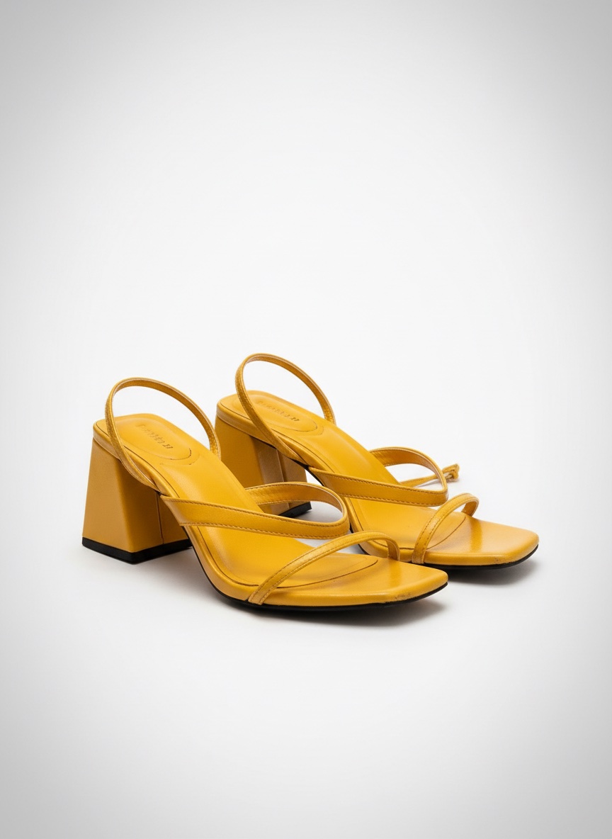 Talons jaunes Bershka