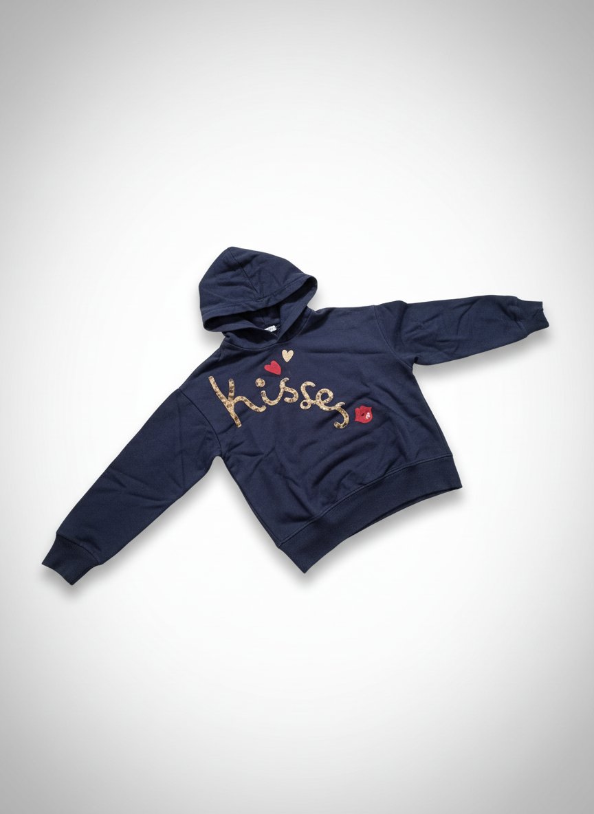 Pull à capuche d'hiver pour jeune fille