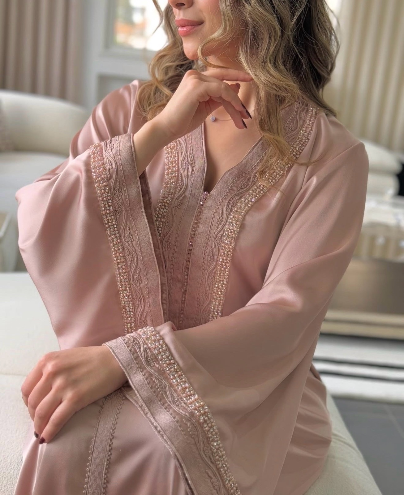 Jebba neuve rose poudré