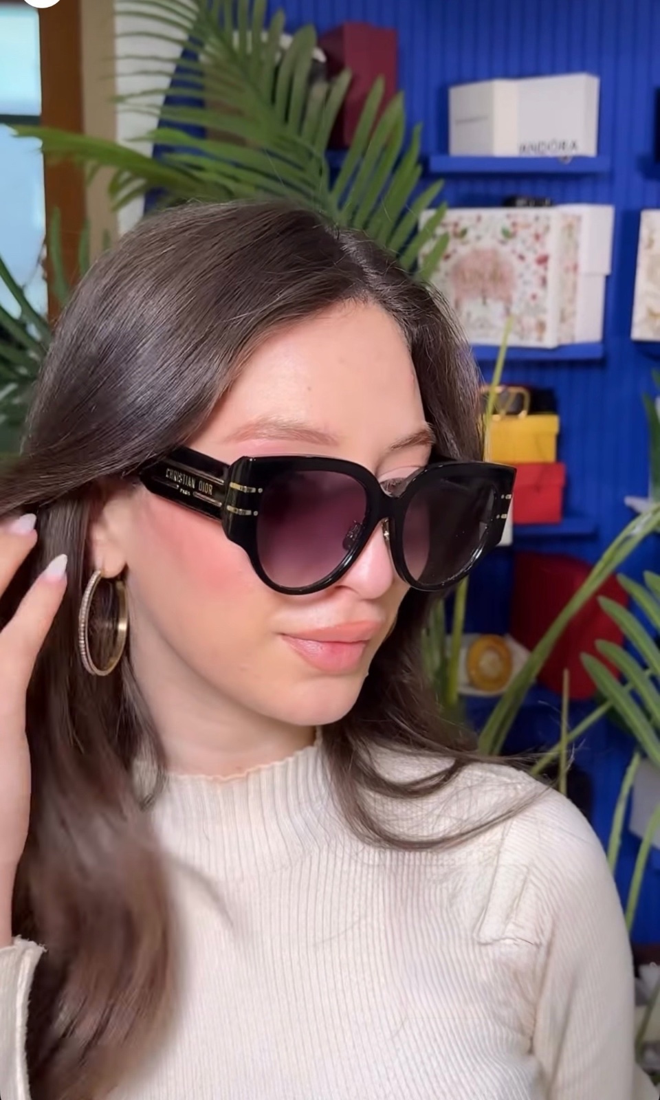 Lunettes solaires Christian Dior