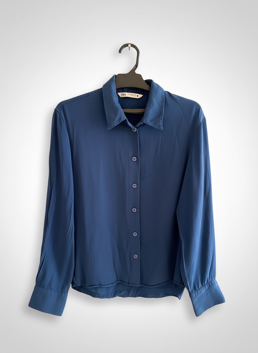Chemise satinee ZARA