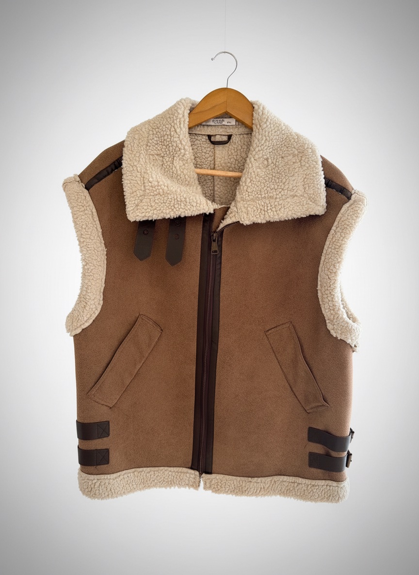 Veste motard bicolore