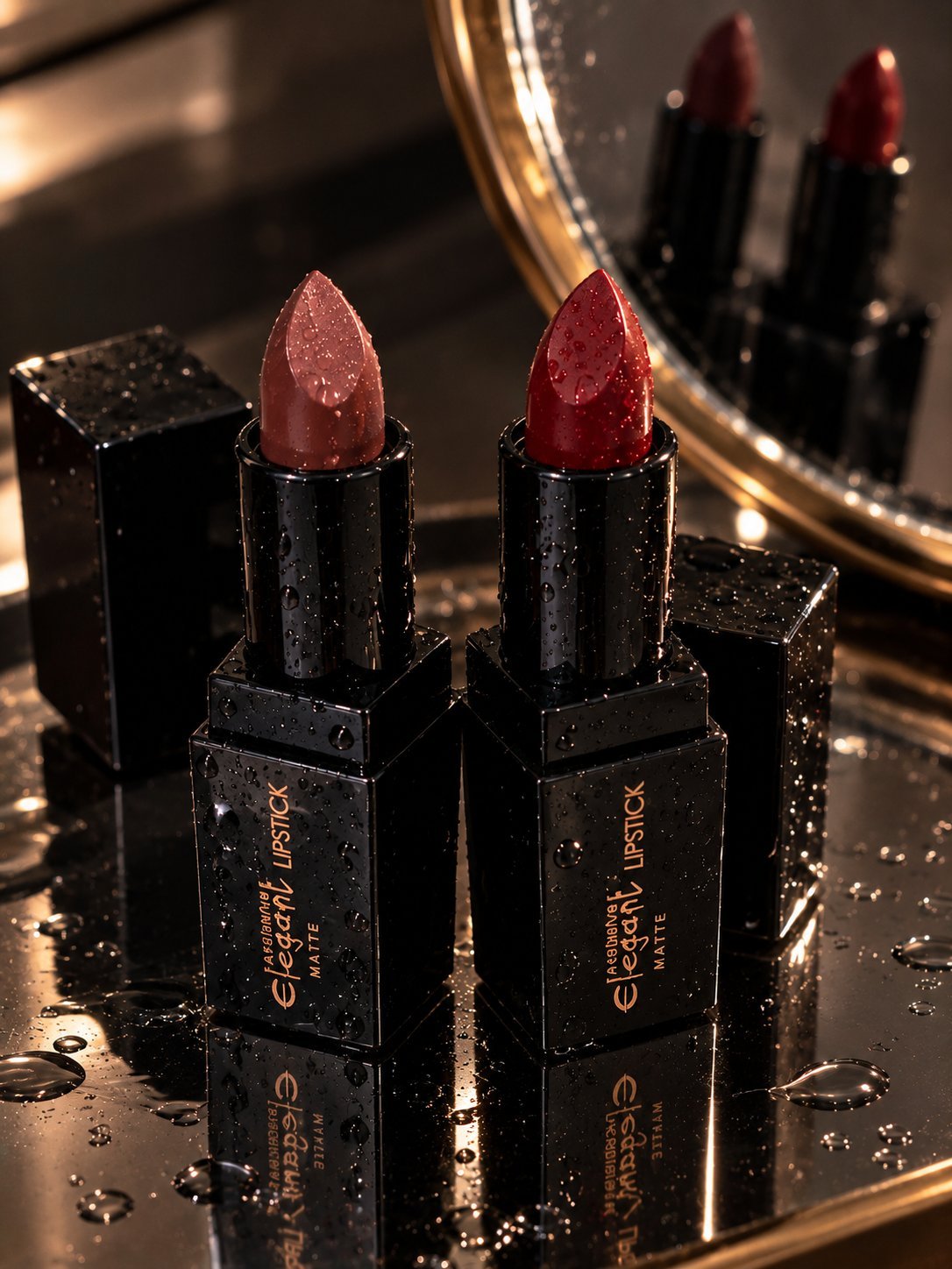 2 rouges à lèvres Élégant + 1 Lip Gloss + 1 contour à lèvres offert. Produits neufs