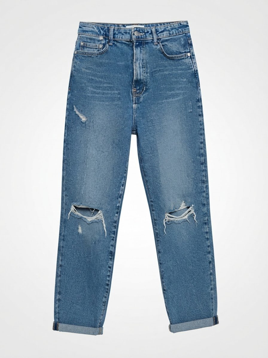 Jean Stradivarius bleu 