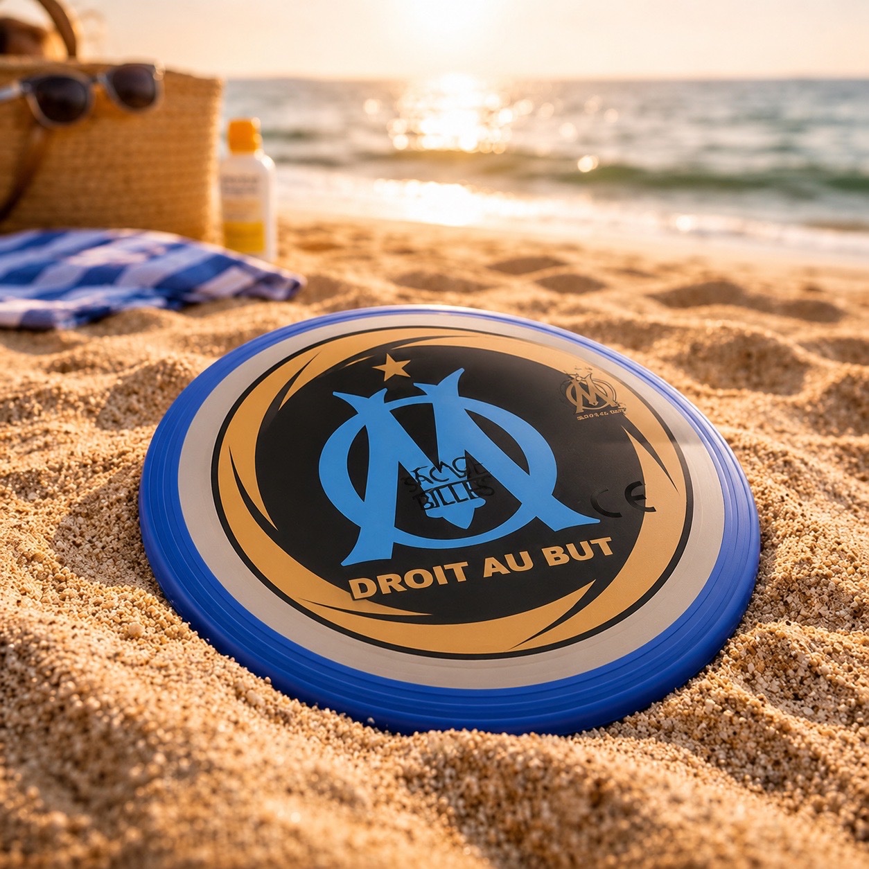 Disque de Plage Cacheté