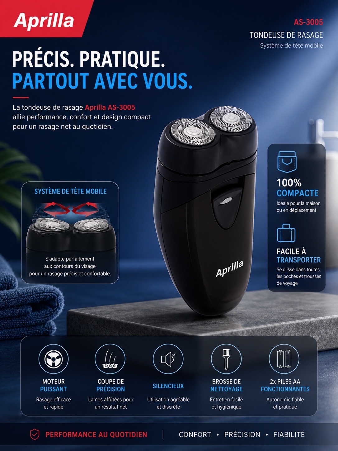 Tondeuse Cacheté