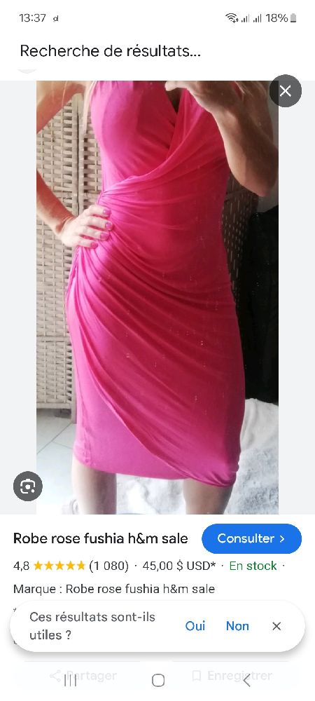 Robe moulante h&m neuf