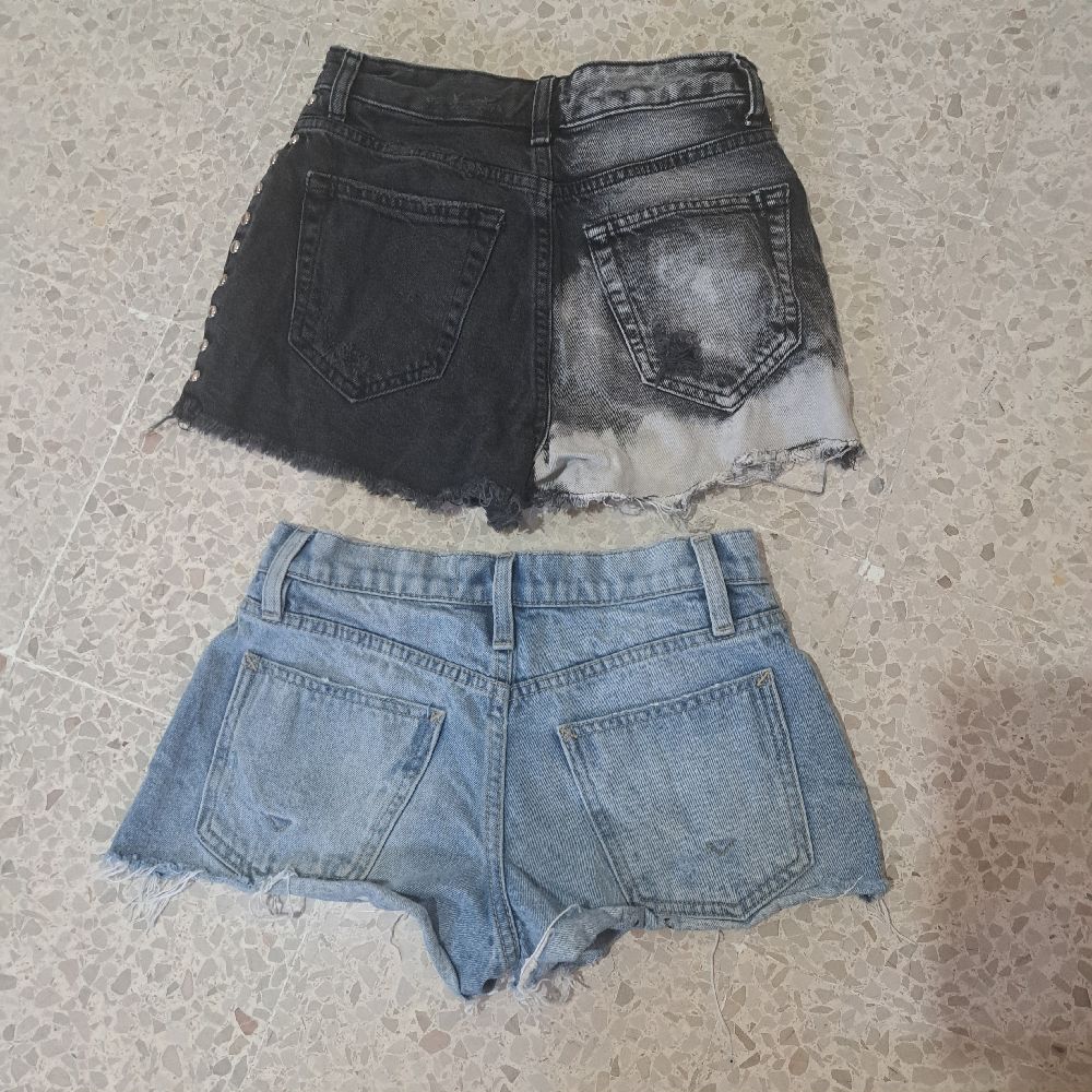 3 short taille haute 
