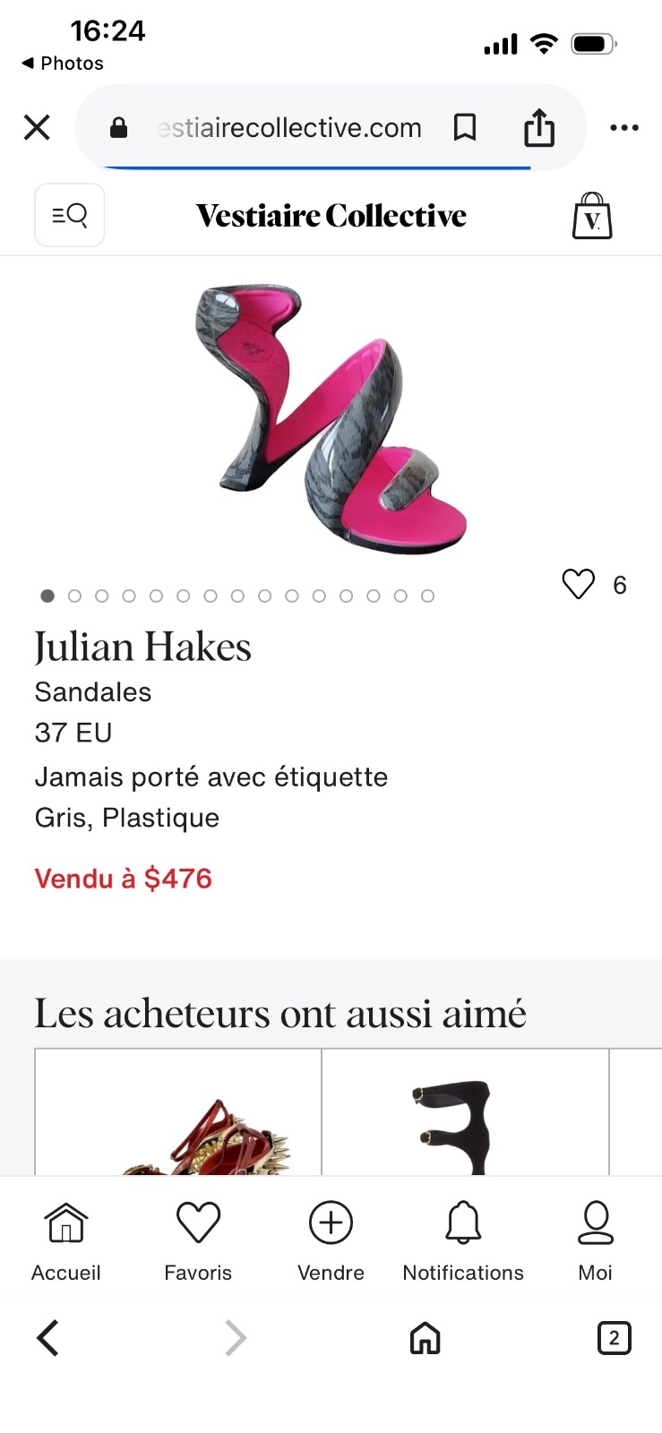 Sandales julien hakers