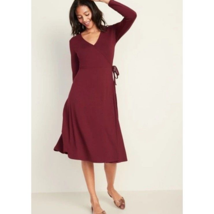 Robe old navy bordeaux neuf