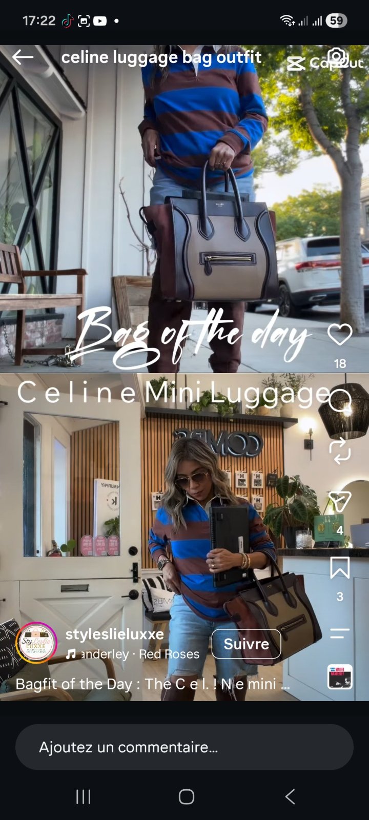 Céline min Luggage