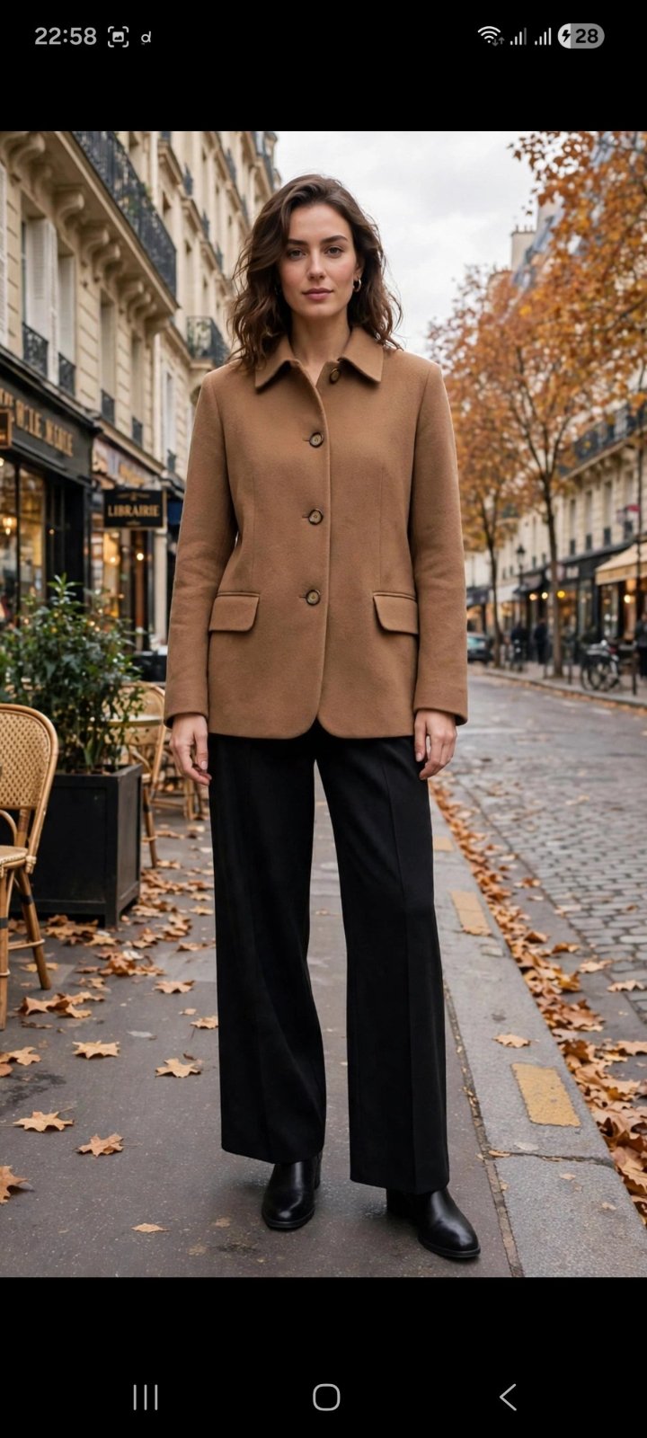 Blazer manteau havré benard