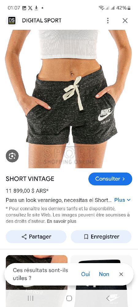 Short nike