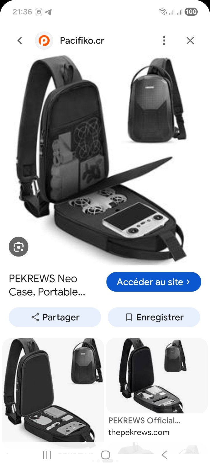 Sac pour drone