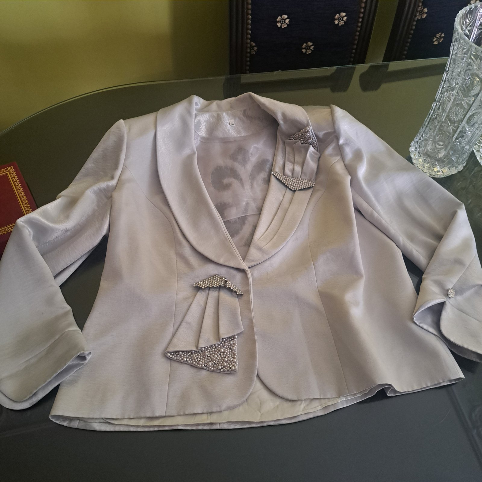 Ensemble soirée argent