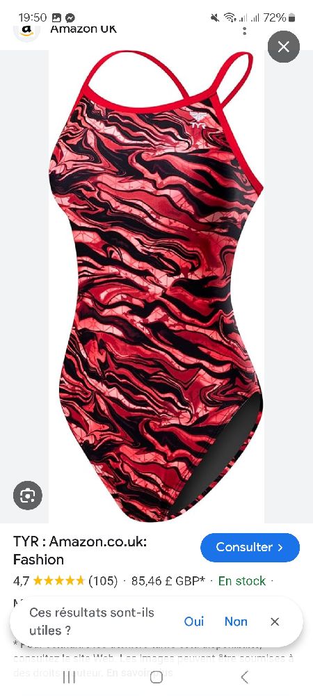 Maillot tyr xxs
